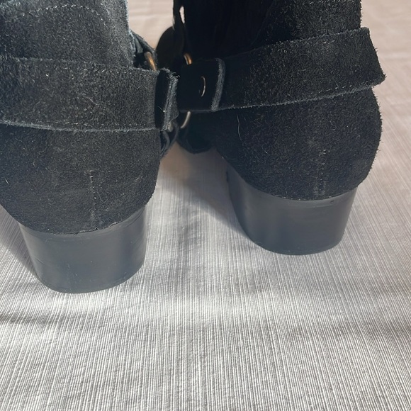 MNSWR Suede Ankle Zip Boots - Picture 5 of 12